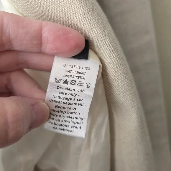 JOSEPH Linen Notched Minimalist Blazer Jacket Size 40 Old Money Elevated Basic - Picture 7 of 14